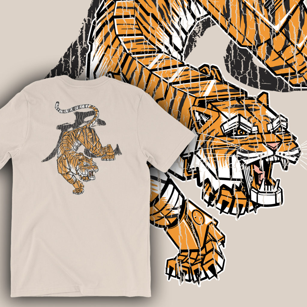 Tiger Soft Cream Shirt